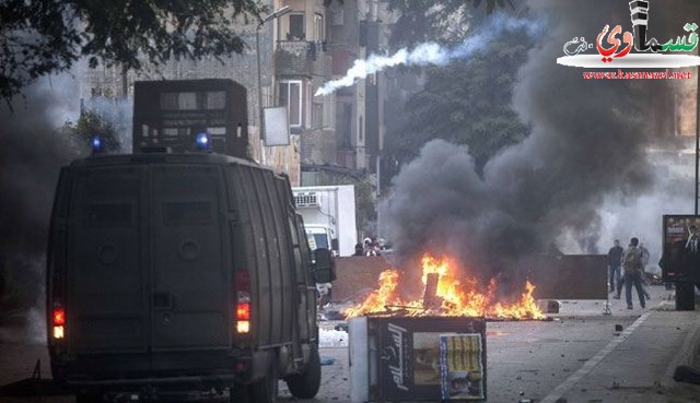 مصادمات بين قوات الأمن وأنصار الإخوان بمصر